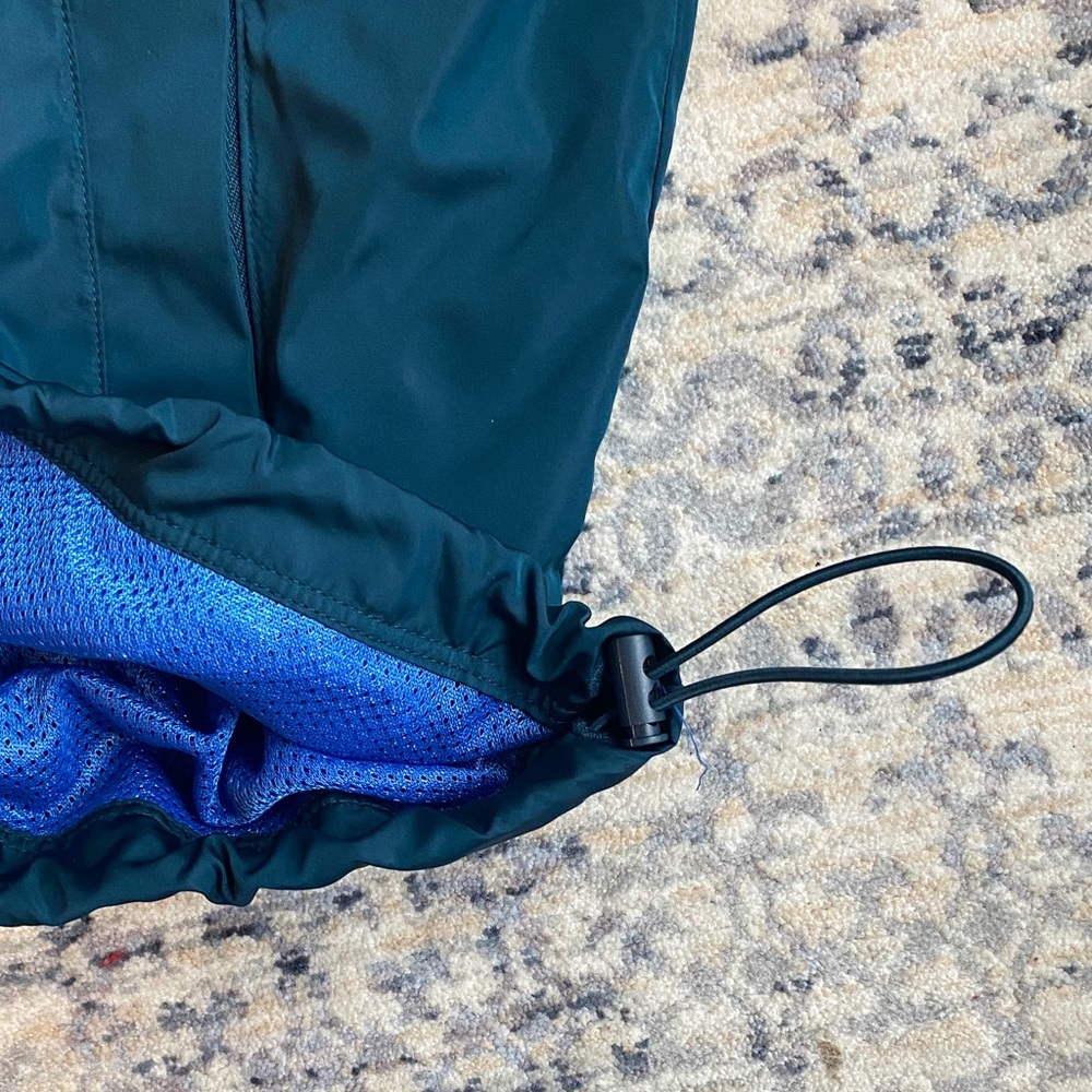 Colorblock Windbreaker Half Zip Pullover - image 3